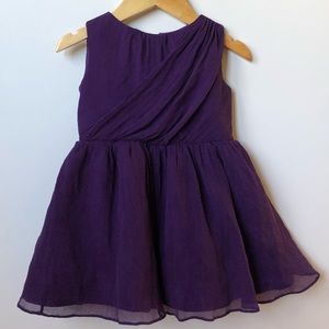 J. Crew | Draped dress in crinkle chiffon